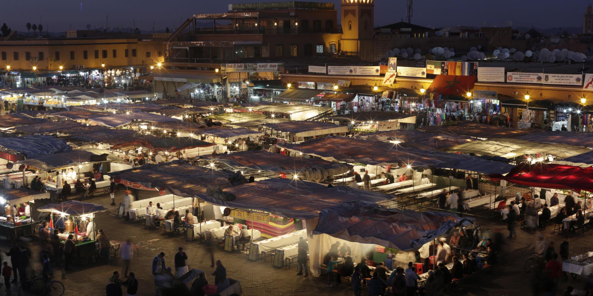 Marrakech et la street-food